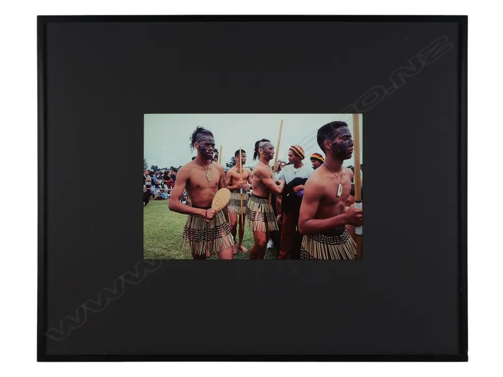 Glenn Jowitt (1955-2014) - Historical re-enactment Waitangi, Image 1++